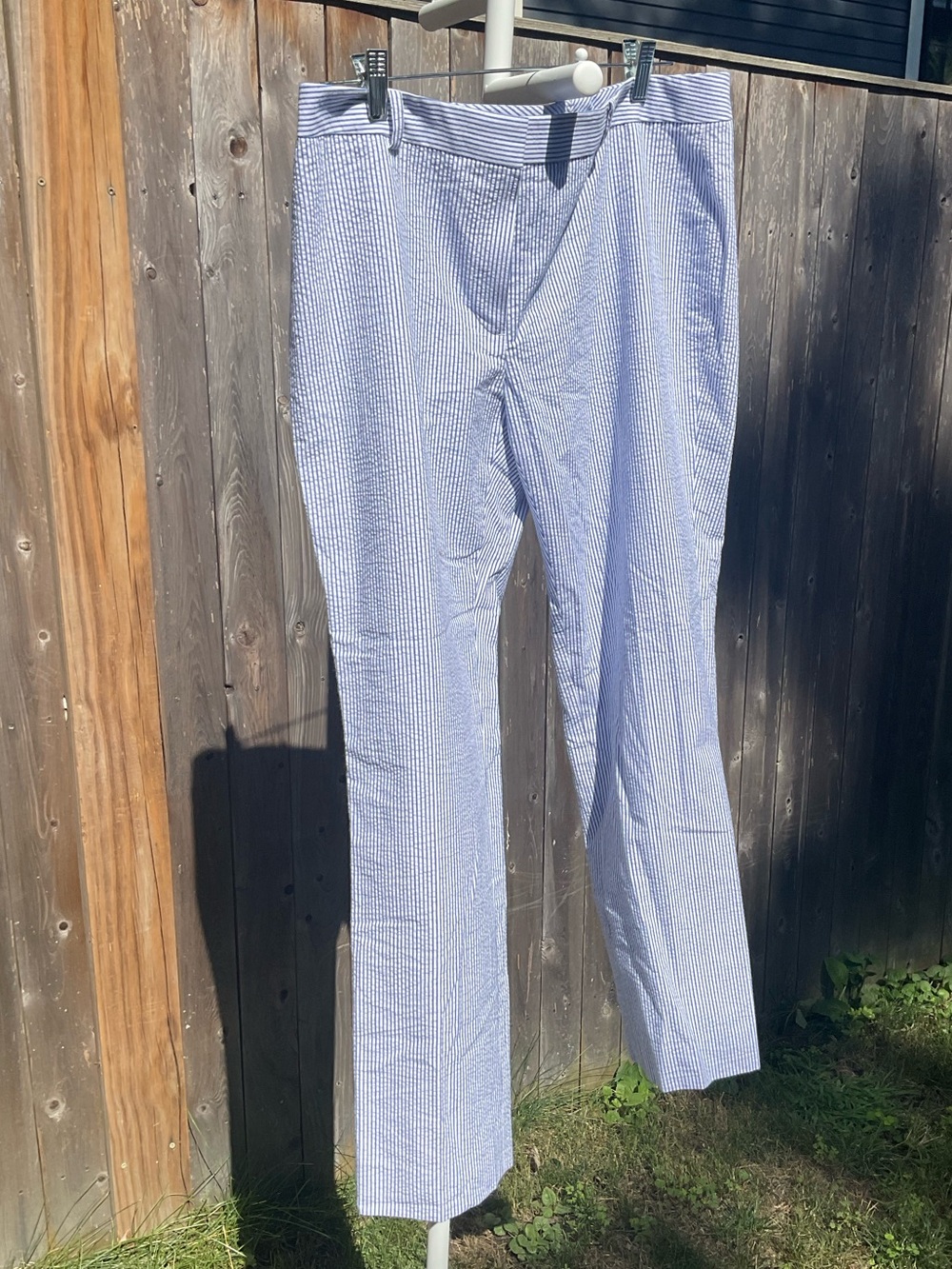 Brooks Brothers Blue Striped Summer Panrs